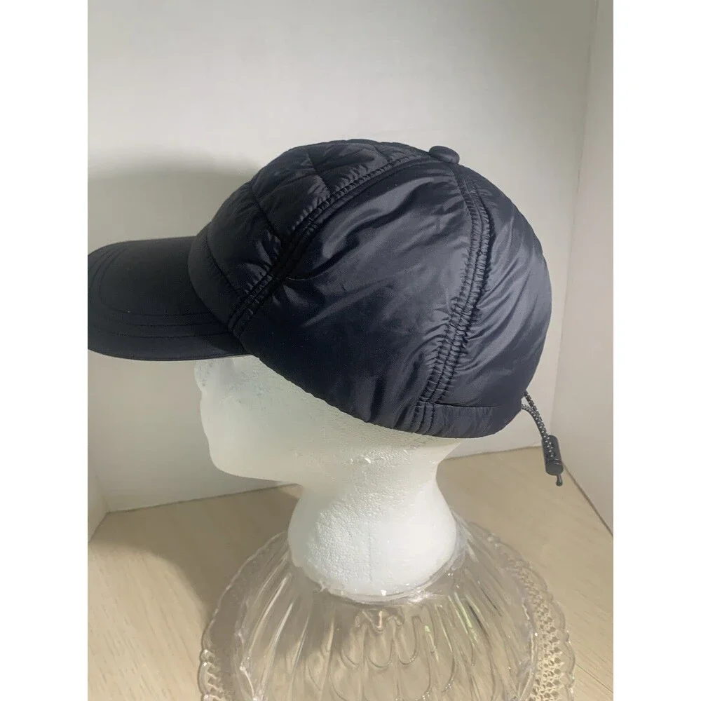 Women's Polyshell Baseball Hat - All in Motion Black One Size Drawstring